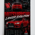 فوم برد Mitsubishi Lancer Evolution