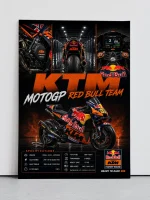 فوم برد KTM MotoGP Red bull team