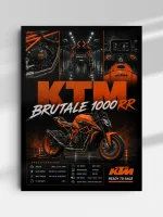 فوم برد KTM 1000RR - تصویر 2
