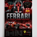 فوم برد Scuderia Ferrari Marlboro