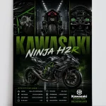 فوم برد Kawasaki Ninja H2R