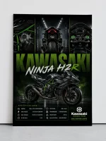 فوم برد Kawasaki Ninja H2R
