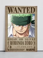 فوم برد Roronoa Zoro wanted